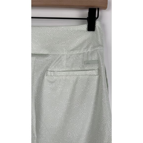 Adidas 16 Inch Ultimate365 Printed Skort Skirt Womens XS Linen Green Flawed New - Picture 5 of 9